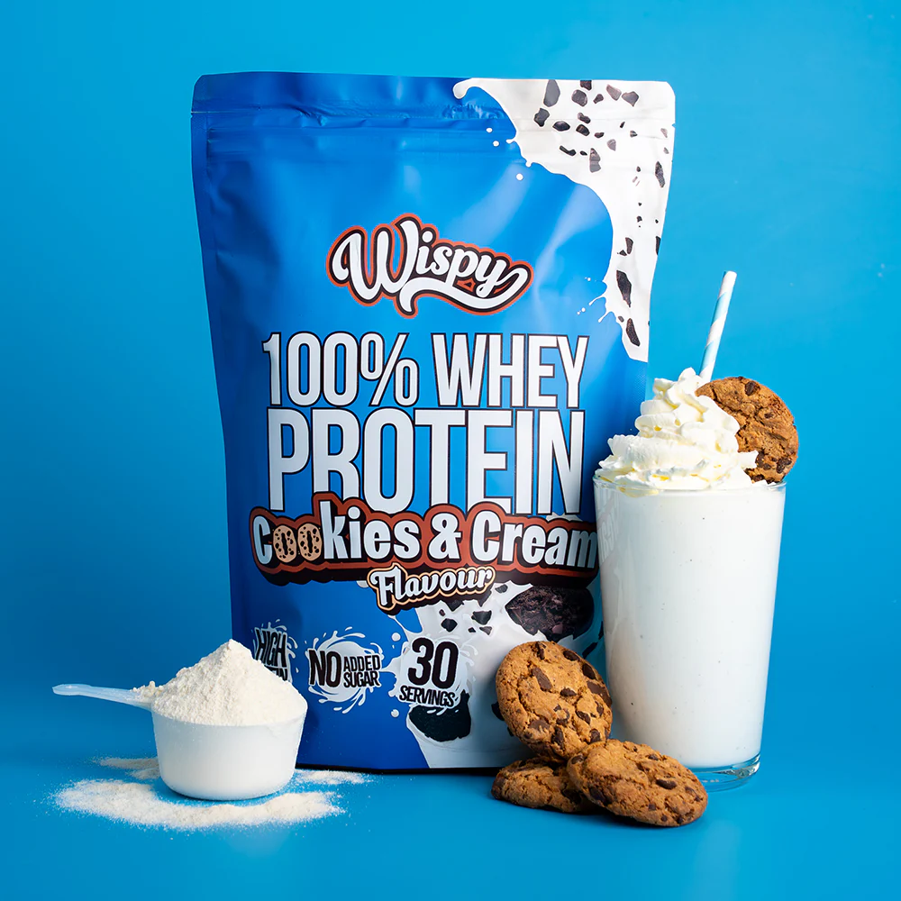Wispy Whey 100 (1 kg) - Cookies & Cream - Image 3
