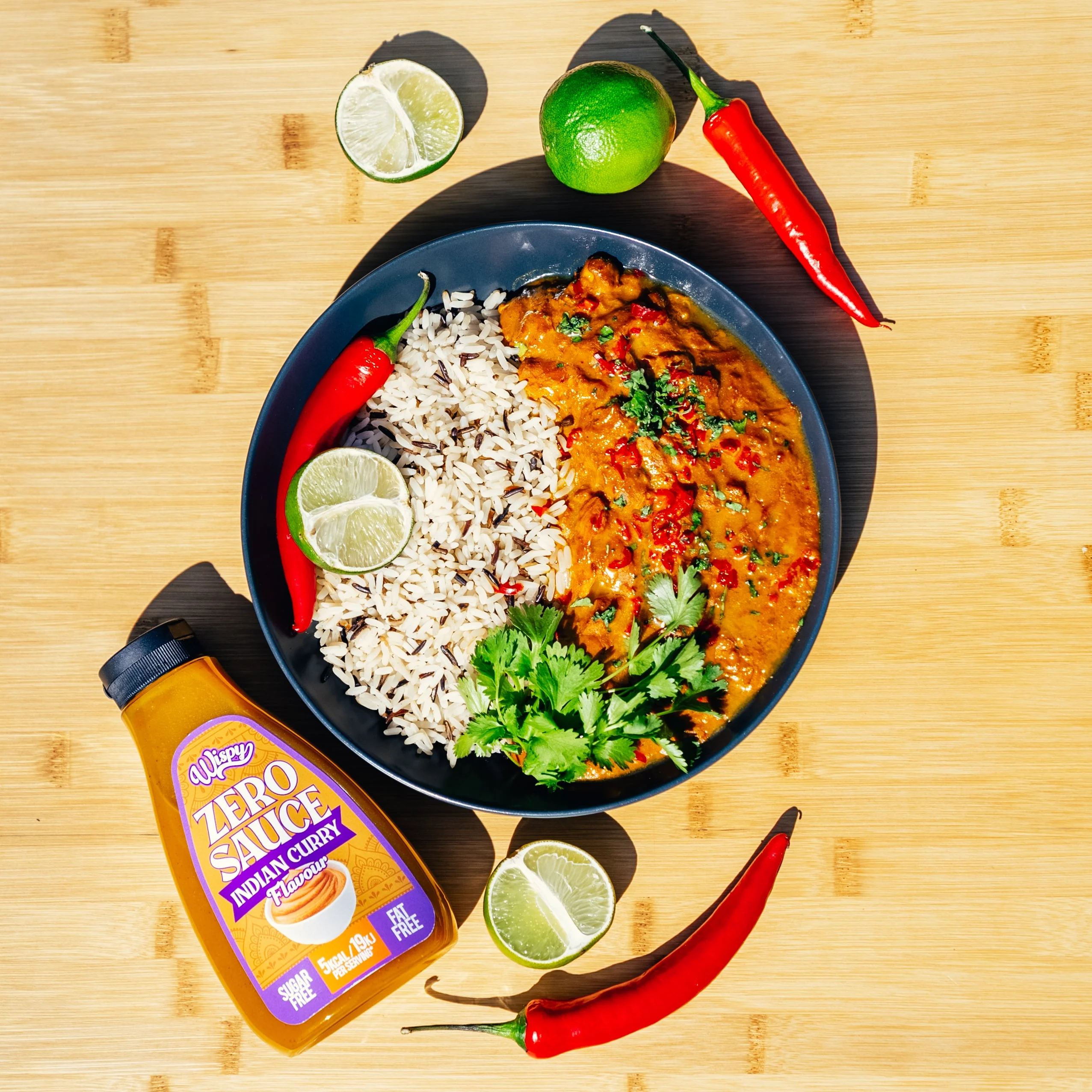 Wispy Zero Sauce - Indian Curry (440g) - Image 4