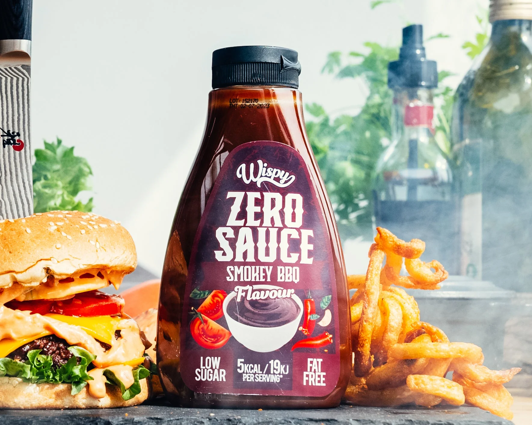 Wispy Zero Sauce - Smokey BBQ (430g) - Image 2