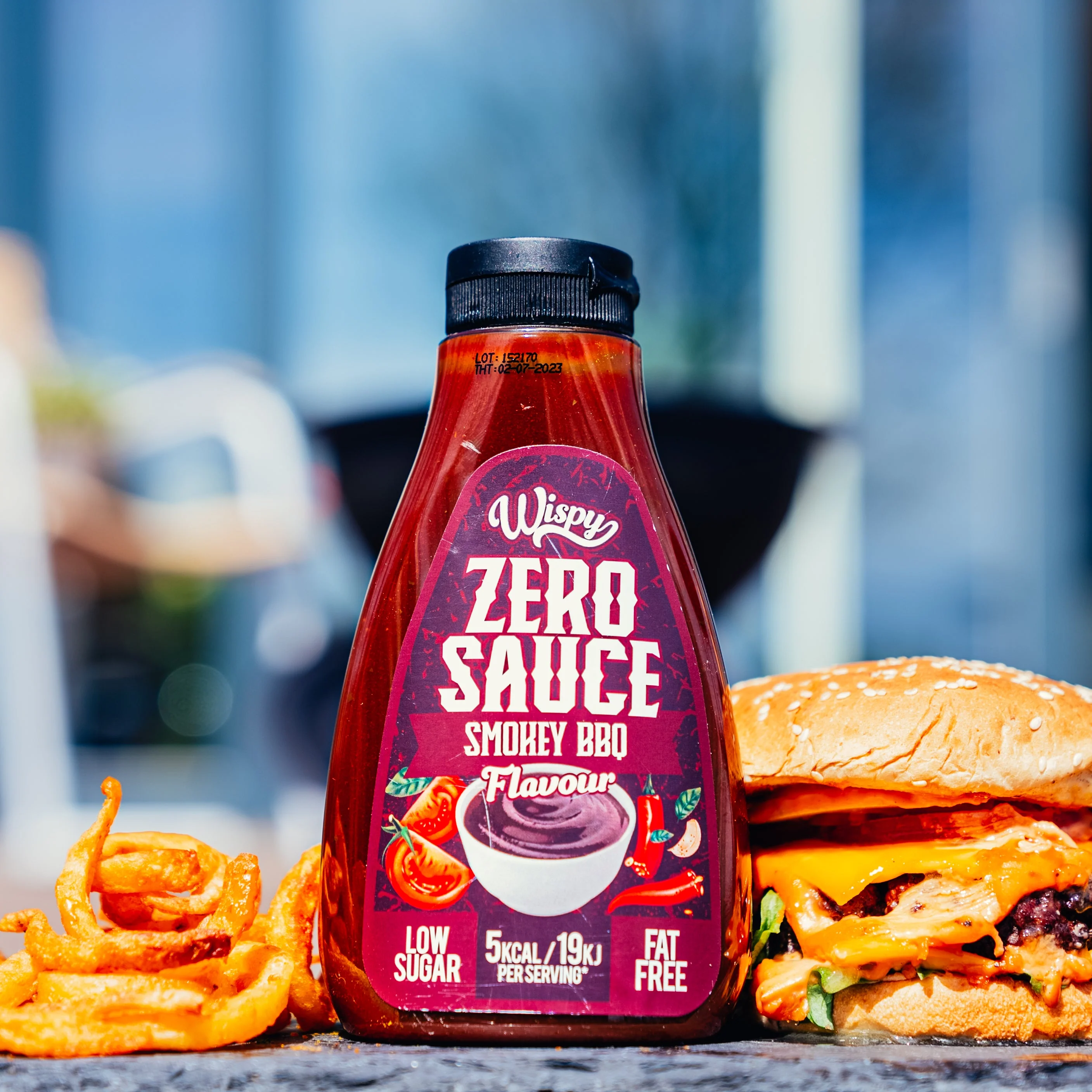 Wispy Zero Sauce - Smokey BBQ (430g) - Image 3